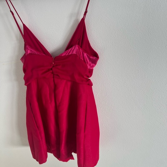 Free People Sylkie Romper Moxie, size 0 - Picture 6 of 8